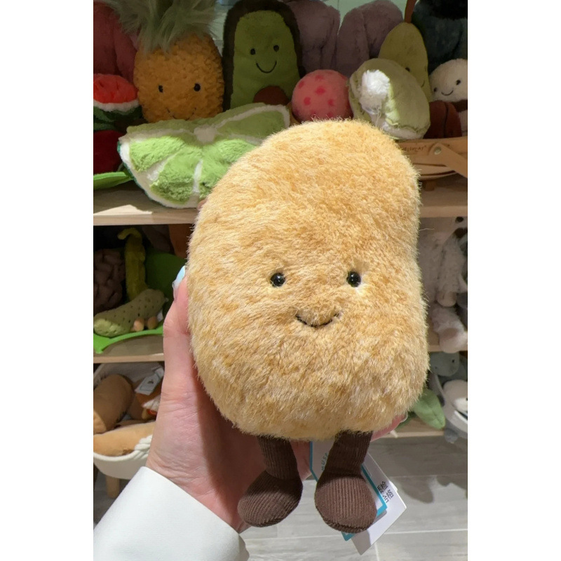 Pequeña colección divertida melocotón mel melocotón suave peluche muñeca muñeca adorable cumpleaños