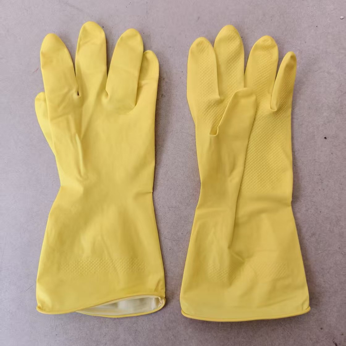 Guantes de látex ligeros y delgados resistentes al desgaste lava platos cocina goma resistente al agua limpieza doméstica lavandería