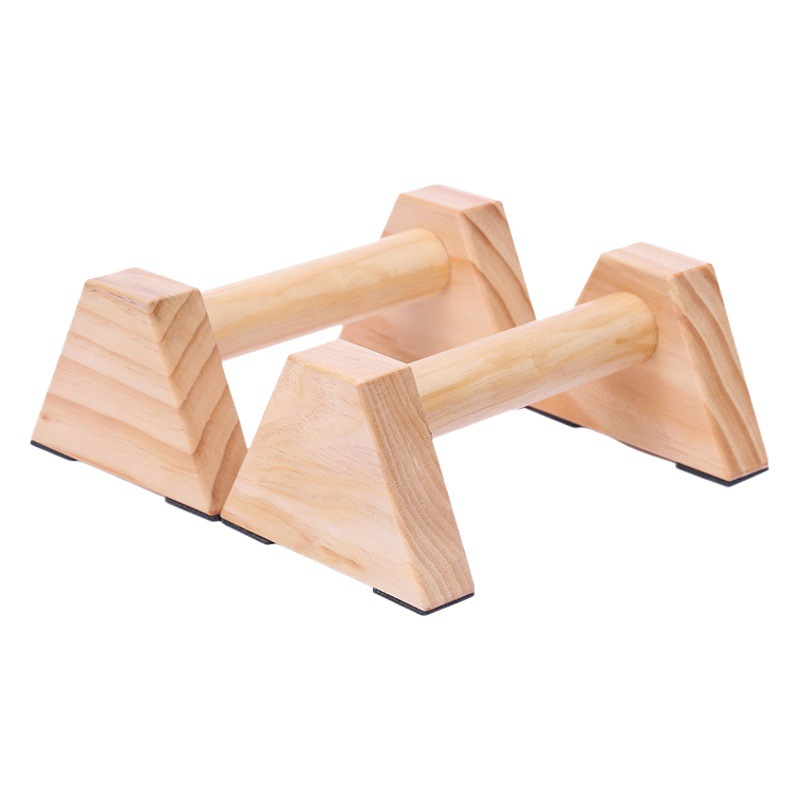 Amazon ruso push-up stand Pino 25cm calle fitness ruso soporte de madera maciza al aire libre soporte