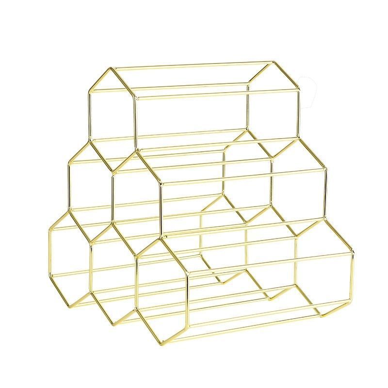 Soporte de decantador directo de fábrica soporte secador de filtro de vino estante de drenaje estante de vino de seis agujeros