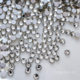 Nail diamond jewelry rhinestone Czech Diamond flat bottom diamond Super Flash can't drop the bottom silver magic AB imitation Austrian diamond wholesale