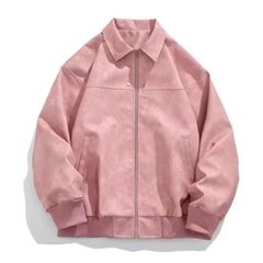 アメリカのレトロな襟の皮の服の男子学生の春秋の新型のファッションのブランドのゆったりしているスエードの毛皮のジャケットのカジュアルなコートのファッション