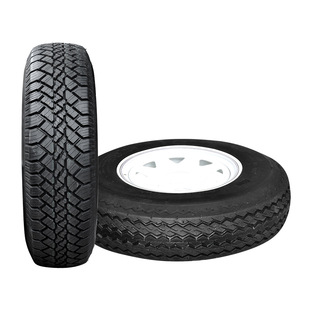 16-inch trailer tire wheel 6-hole wheel hub steel rim RV trailer accessories 215/75R16C Chaoyang tire