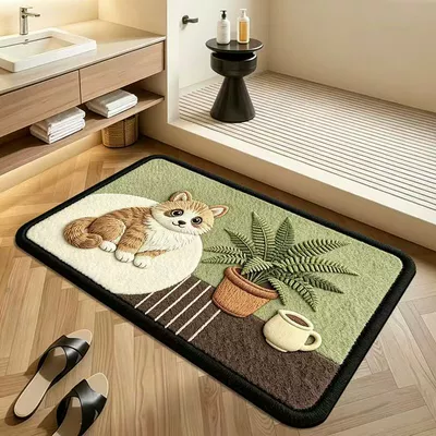 Avtomobil döşəmə paspasları — mat for entrance door, wear-resistant - ysdzgzn-10-4060cmfoam-grid