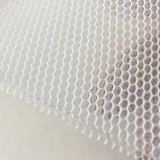 三明治网布 经编网眼布 仿天丝网布 多色现货 枕头网布 凉席面料