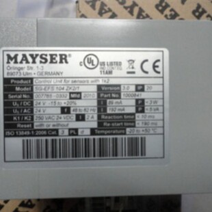 SG-EFS104/2W relay MAYSER SG-EFS1042W 24V