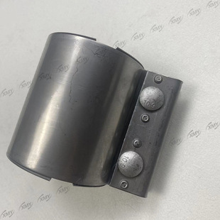 Car Exhaust Pipe 201 Material Clamp Double Pipe Adapter Sleeve Muffler Hoop Pipe Clamp