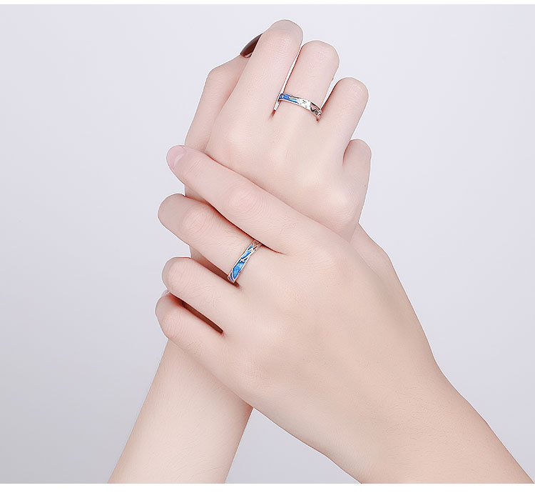 Fashion Star Copper Plating Zircon Open Ring