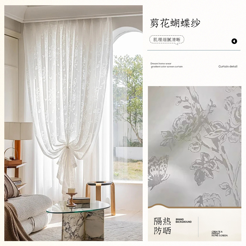 Nuevo tipo de vidrio de mariposa transparente Shaoxing Keqiao pequeña ventana de vidrio