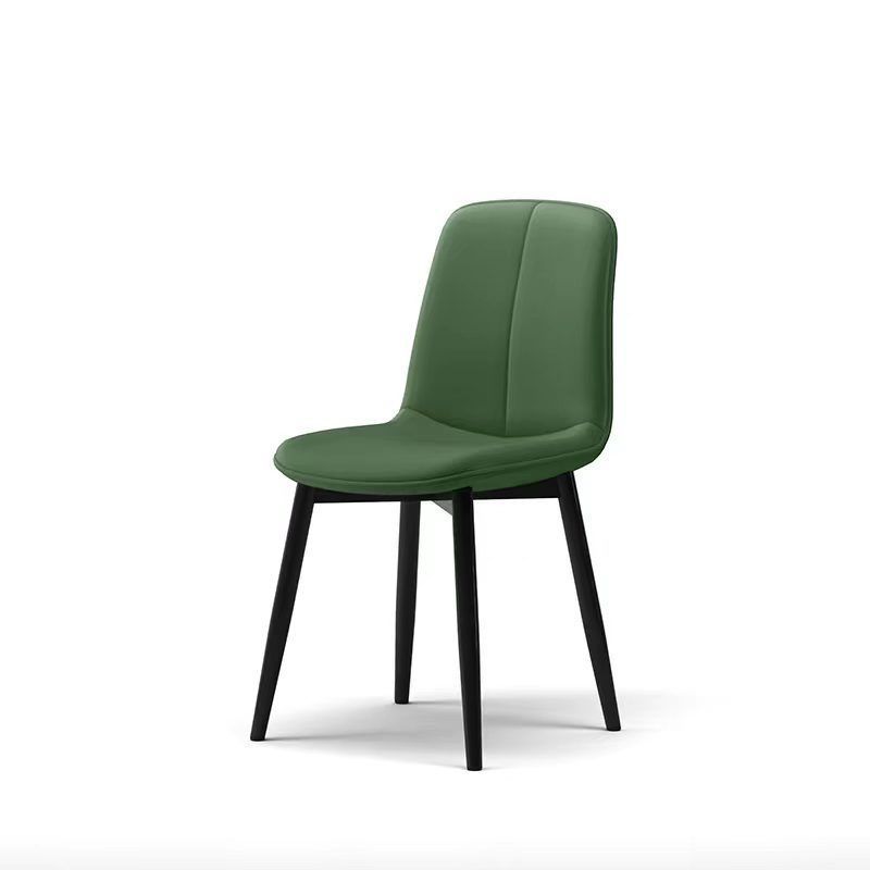 Sillas de comedor domésticas nórdicas lujosas sillas de respaldo de hierro forjado modernas y simples para negociar mesas de comedor taburetes sillas