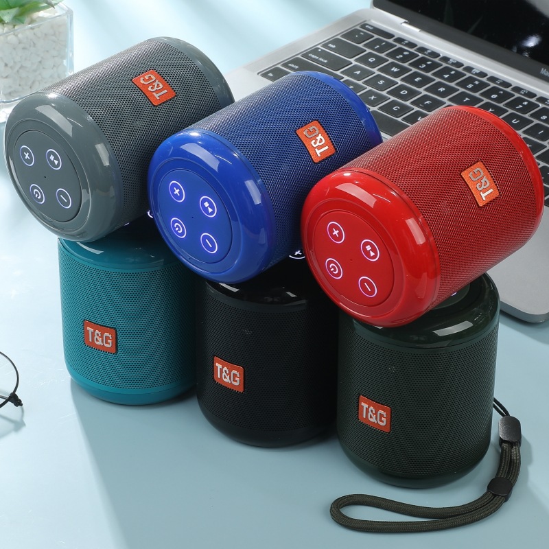 Transfronterizo TG519 altavoz Bluetooth portátil al aire libre TWS tarjeta de conexión subwoofer regalo creativo mini sonido