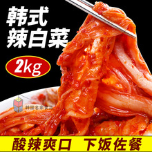 韓國風味泡菜韓式辣白菜袋裝非罐裝咸菜下飯菜開胃菜泡菜2kg*10袋