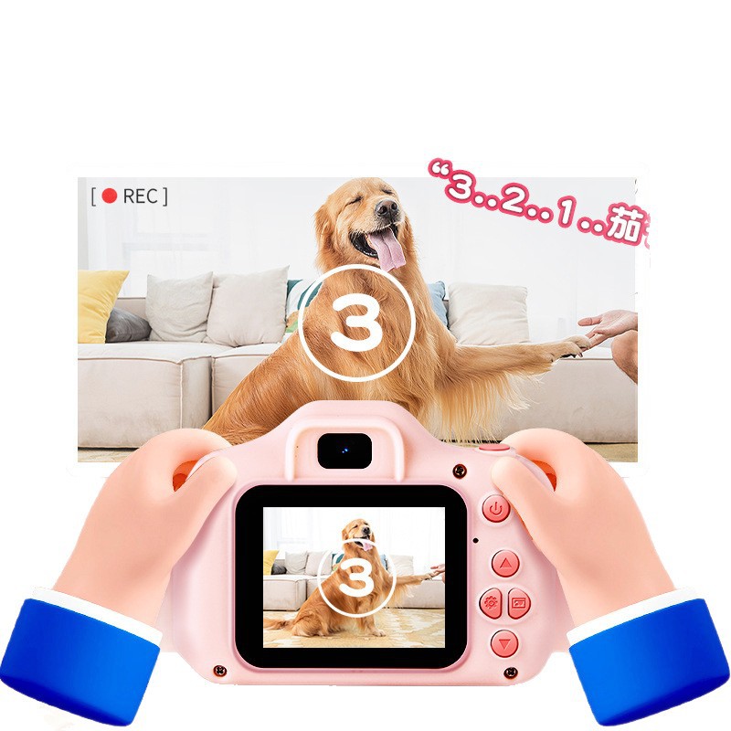 Paul Frank / Bigmouth cámara cámara para niños foto-grabable regalo de cumpleaños juguetes para niñas