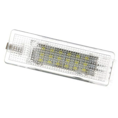 Suitable for Volkswagen Golf 5, Tiguan, Passat, and Cayenne models; 18-LED license plate lights, white light, 2 pieces