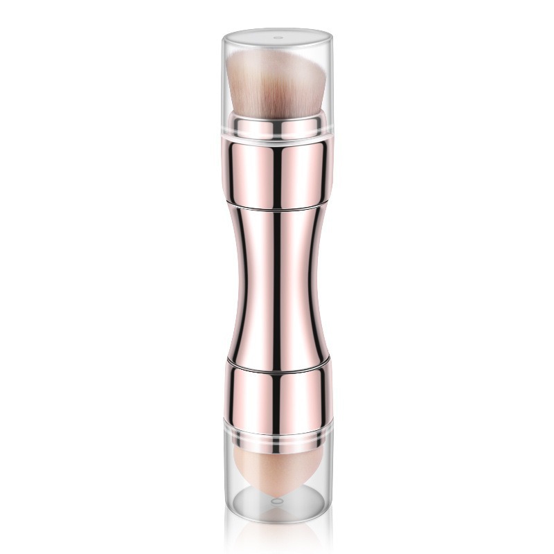 Cross-border 4 - in - 1 maquillaje refrescante cepillo base portátil multifuncional en stock de un agente de blush cepillo labial
