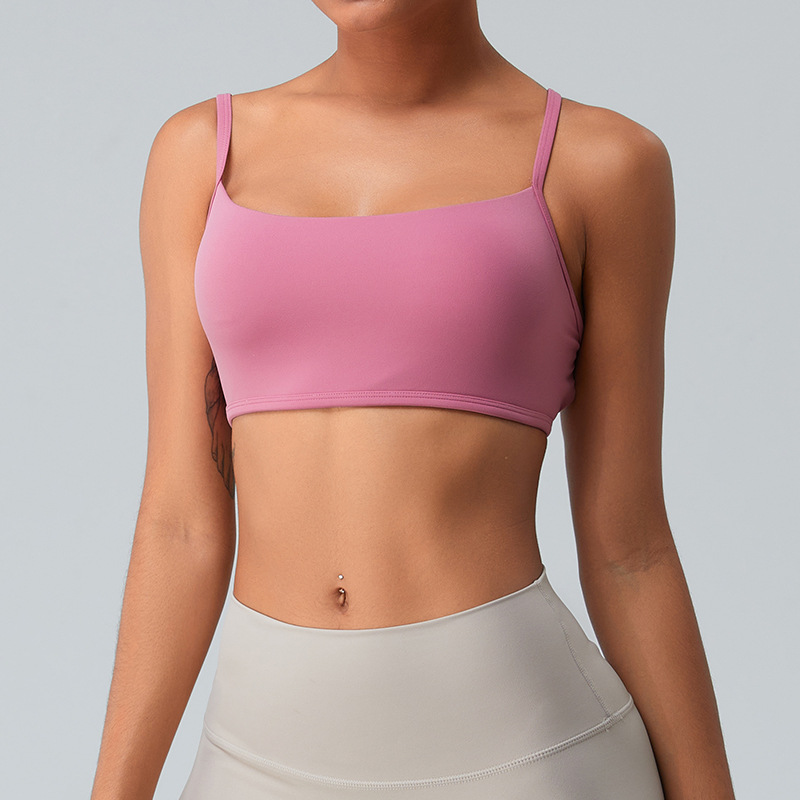 2023 otoño nueva nube sentido deportes ropa interior de las mujeres Correa delgada belleza espalda yoga Sling deportes chaleco entrenamiento ropa superior