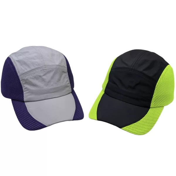 Contrast Color Sports Hat for Women, Spring and Summer Outdoor Breathable Quick-Drying Soft-Brimmed Hip-Hop Baseball Cap, American Retro Quick-Drying Hat
