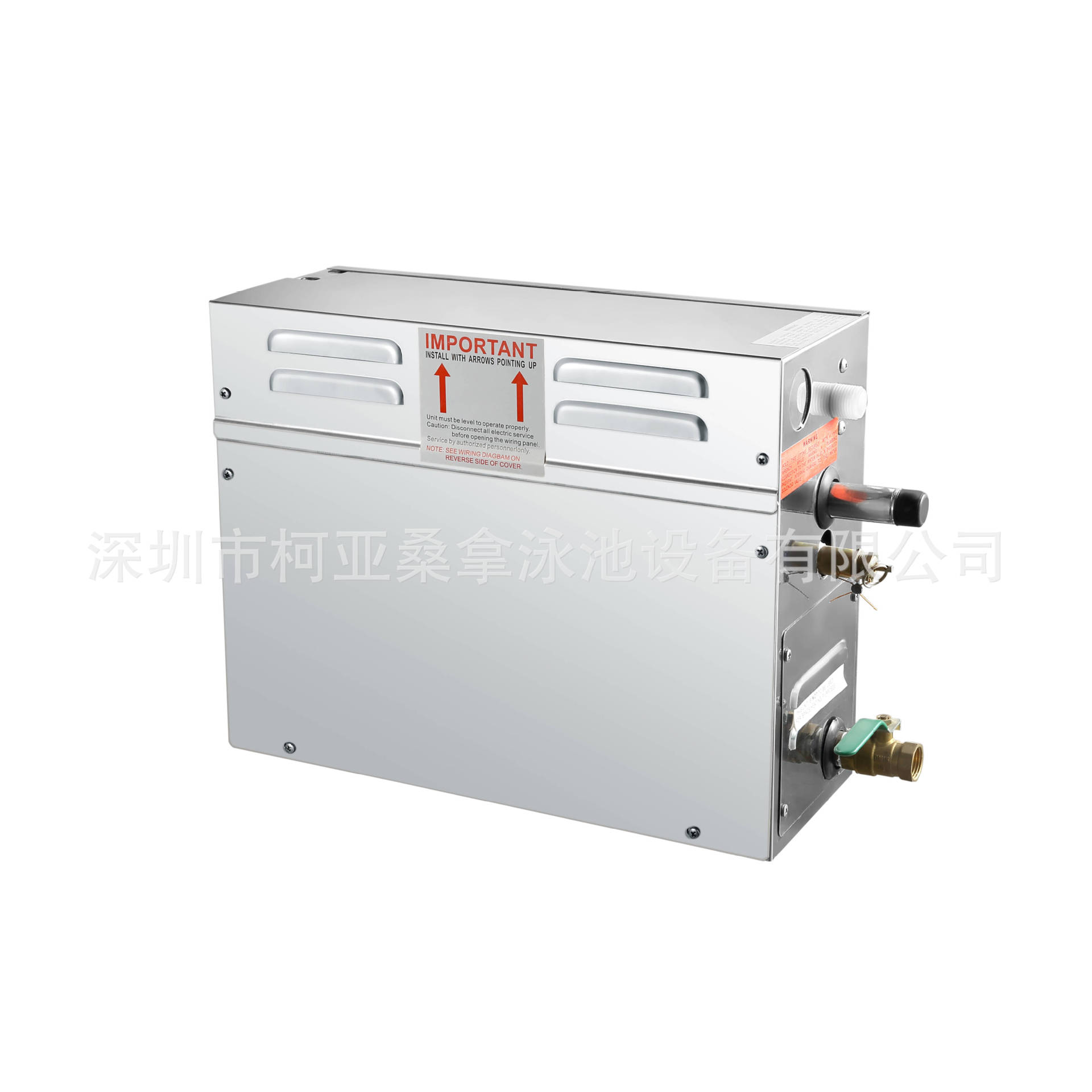 不锈钢桑拿蒸汽机湿蒸炉美容湿蒸机蒸汽机发生器家用桑拿湿蒸炉