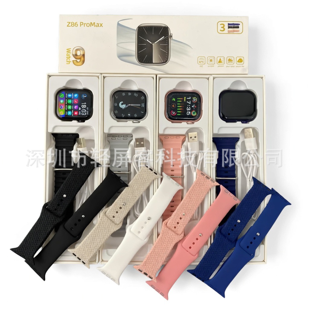 Z86 Promax Smart Watch Heart Rate Blood Oxygen Bluetooth Call Message Push Rdfit App Outdoor Sports