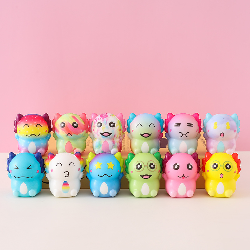 ミニ六角竜のかわいいカエル型クリエイティブなストレス解消グッズ、捏ねるだけで発散できるストレス解消グッズメーカー|undefined