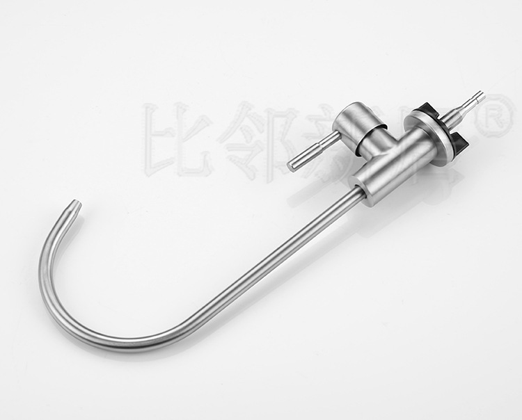 Factory wholesale 304 stainless steel single-cooling kitchen sink, elbow pipe, rotating sink, direct drinking purified water faucet undefined