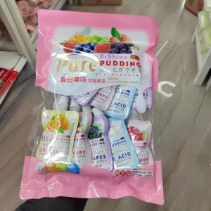 Yisha Summer Fruit Favor может сосать желе, комплексный аромат 600 г детского досуга закуски, сосание желе желе