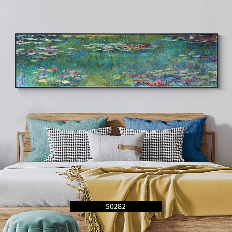 深圳大芬油画村现代挂画卧室床头装饰画梵高名画主卧房间墙面壁画|undefined
