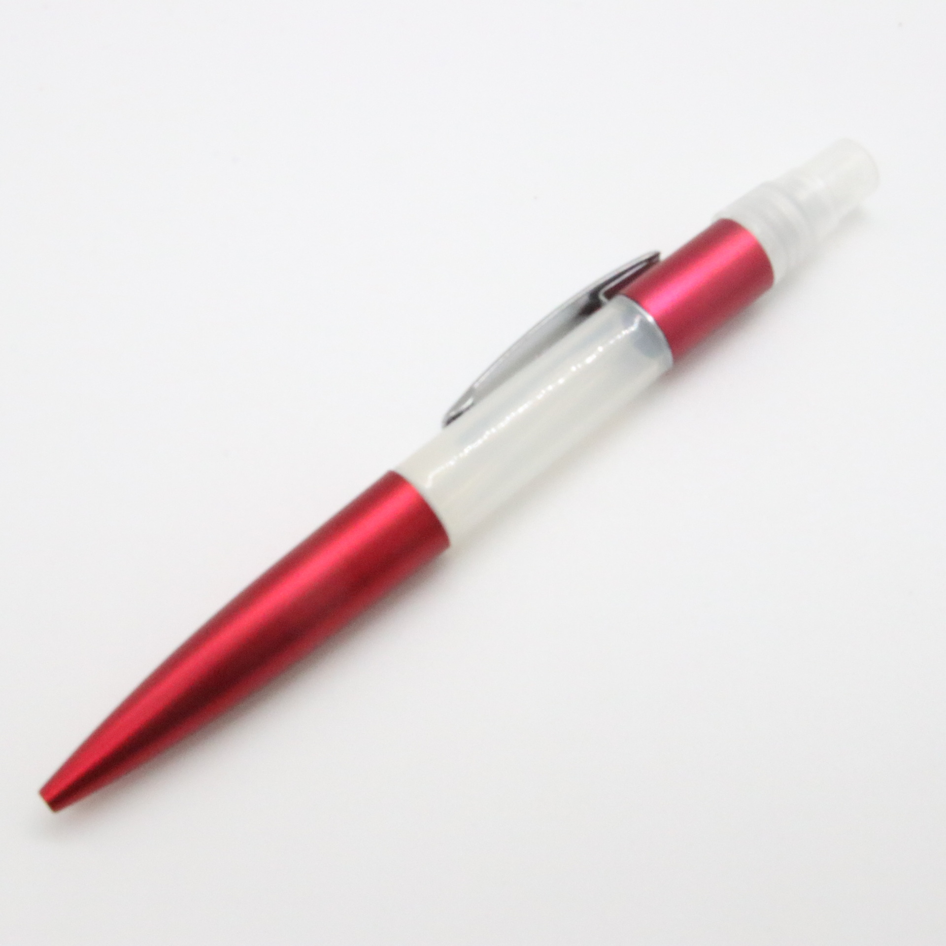 Pluma plástica del espray 3ml en la pluma media del aceite de la acción de la pluma dos-en-uno del bolígrafo pluma de la torsión