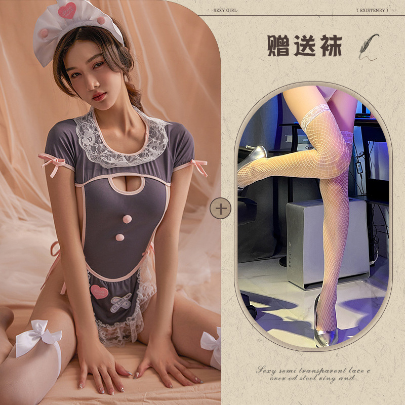 989 030 화이트 스타킹