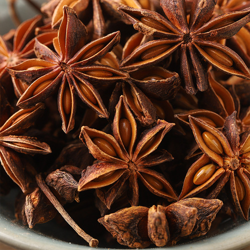 Dry Red Star Anise 500g, Sulfur-Free, New Arrival, Cassia Bark, Cassia Leaf, Sichuan Peppercorn, Spices, Wholesale