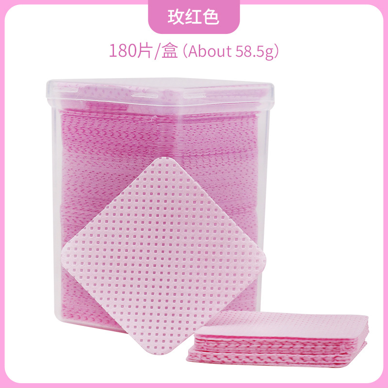 1080 piezas de pegamento de pestañas botella de tela de limpieza de uñas mágicas limpieza de algodón sin cabello limpieza de algodón de uñas