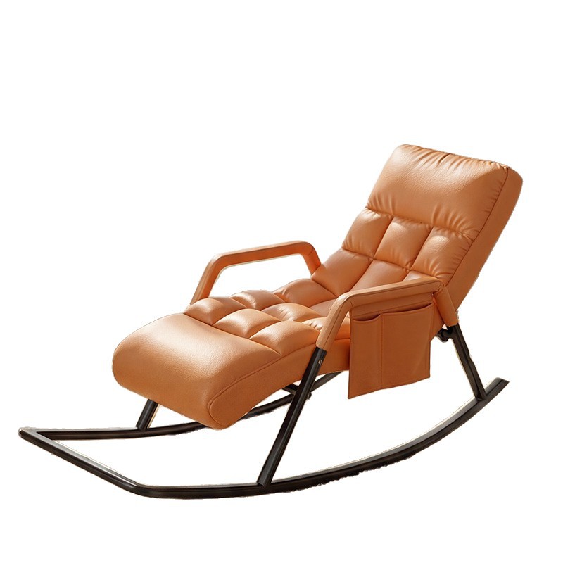 Tecnología de tela mecedora reclinable para adultos balcón hogar ocio reclinable sofá perezoso sola Internet celebridad mecedora