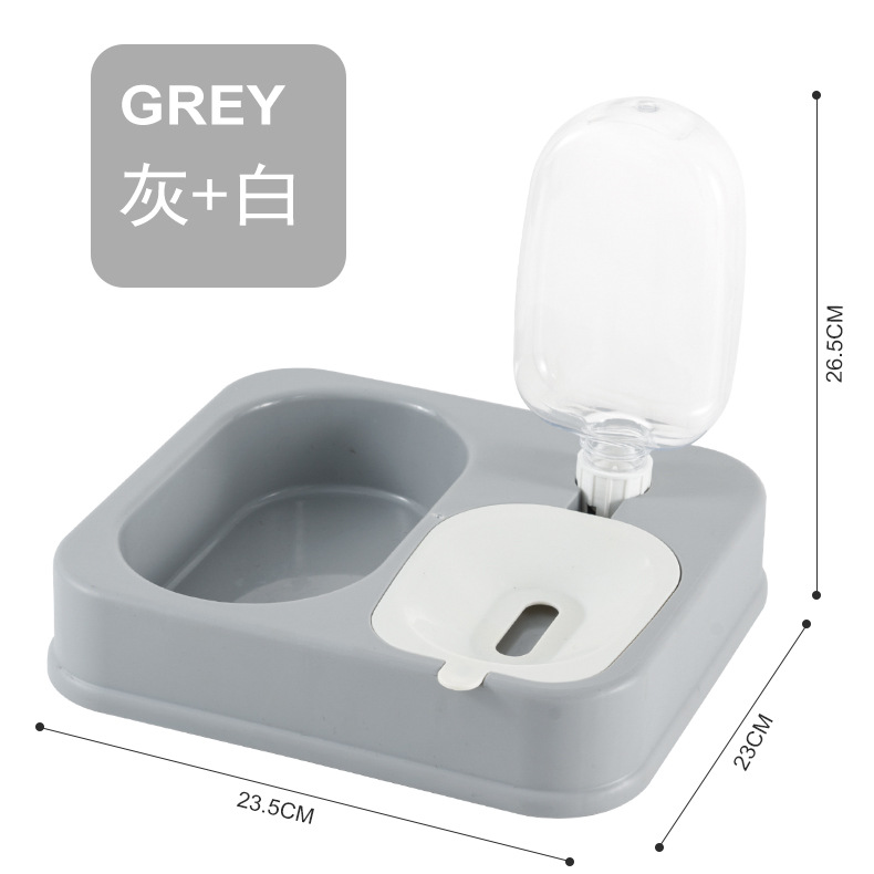 Nuevo original transfronterizo de helado de agua potable para mascotas tazón de fuente de alimentación engrosada alimentador de perro tazón de fuente de alimentación de perro grande