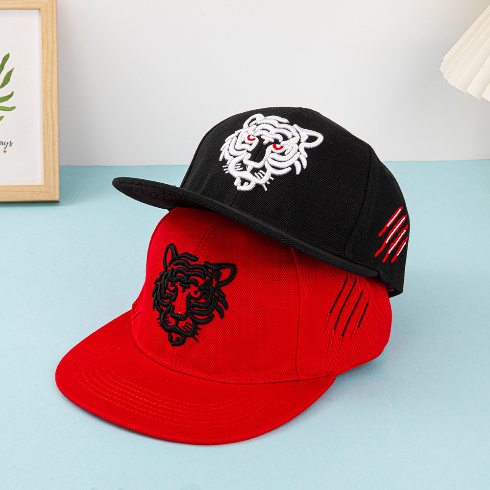 Personalisierte Baseballcap Mit Gesticktem Tigerkopf Für Herren_voghion.com