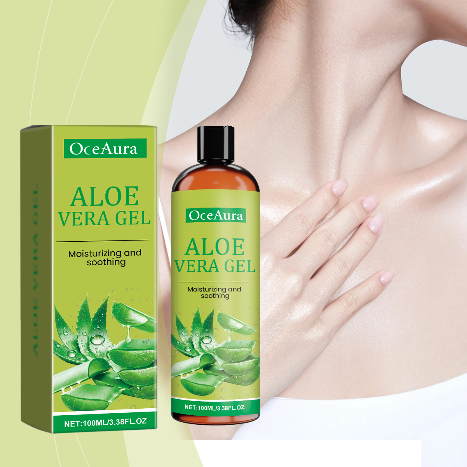 OceAura Moisturizing aloe vera gel