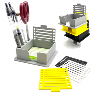 Cross-border Amazon New Post-It Note Template Pen-holder Post-it Note Template Storage Box