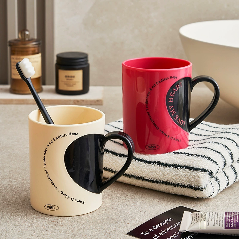 Офисная кружка Девочка Мальчик Керамическая кружка Кружка кофе Домашняя пара Любовь Кружка для воды Ретро милый