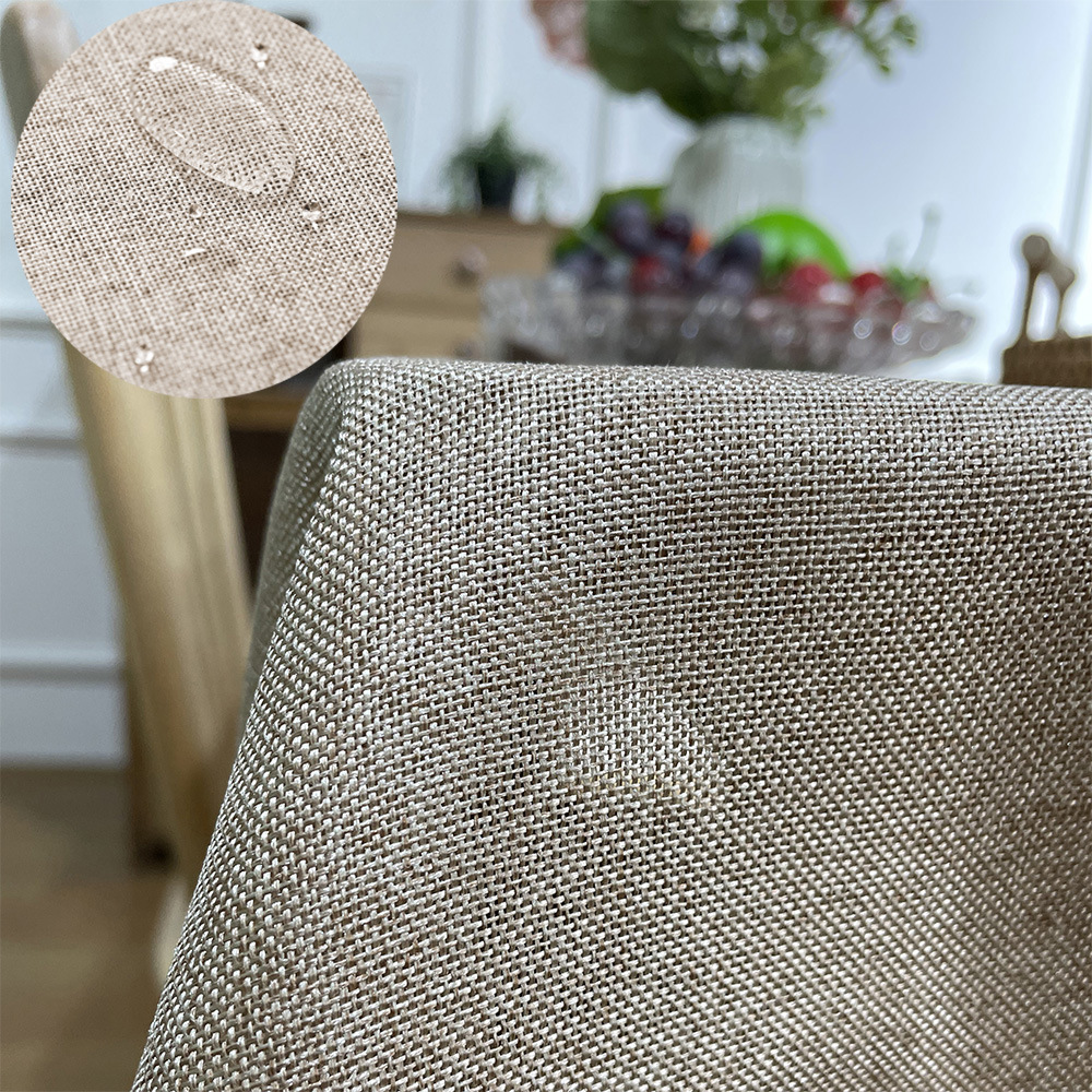 仿麻桌布 驼色1