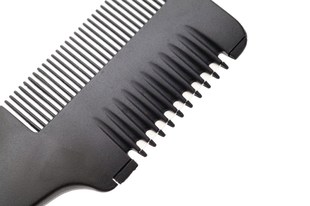 Hair Cutting for the Elderly Thinning Bangs Hair Cutting Comb Household Old-Fashioned Double-Sided Women's Adult Style