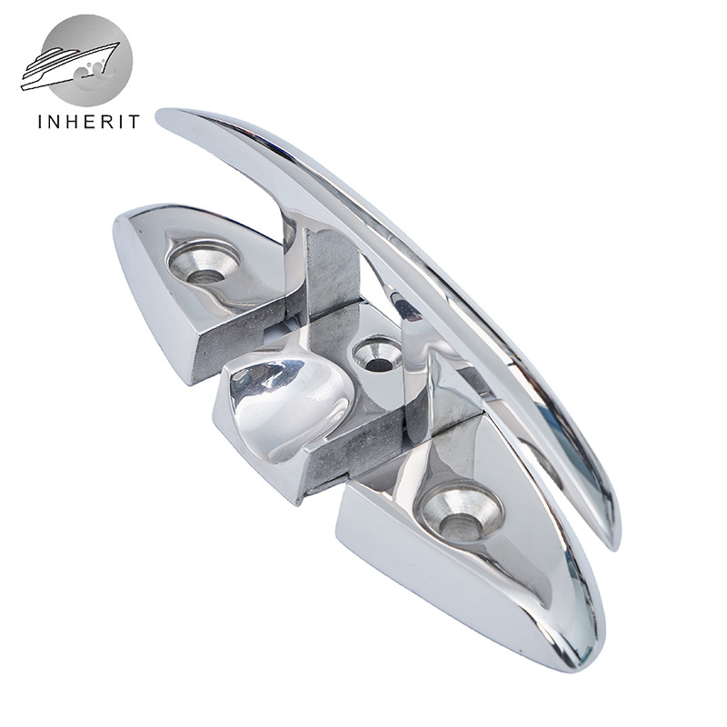 新款提拉索栓不锈钢316 折叠夹板锁栓5/6寸游艇皮划艇折叠索栓