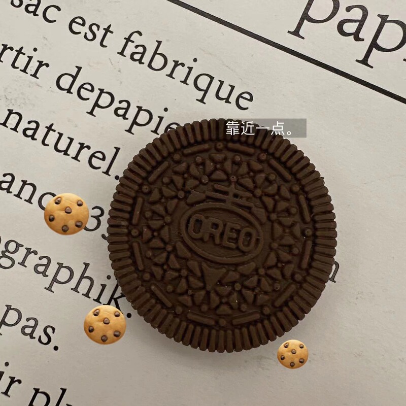 * きれいなおばさん * 冷蔵庫に立体的なクリエイティブな磁気シールを貼って、食べ物パンのメッセージに鉄石を貼ってください。|undefined