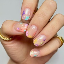 ���괺�����䷨ʽ�̿��ָ��Ƭ���մ�����Press On Nails��ָ��