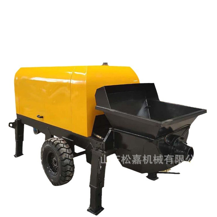 Bomba de hormigón de ingeniería máquina de lechada de mortero bomba de estructura secundaria de edificios altos