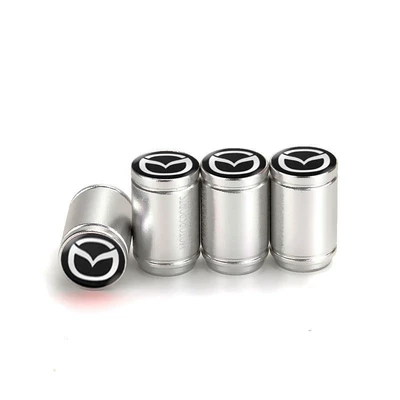 Suitable for Mazda 3 valve - frosted-silver-mazda-4-pieces