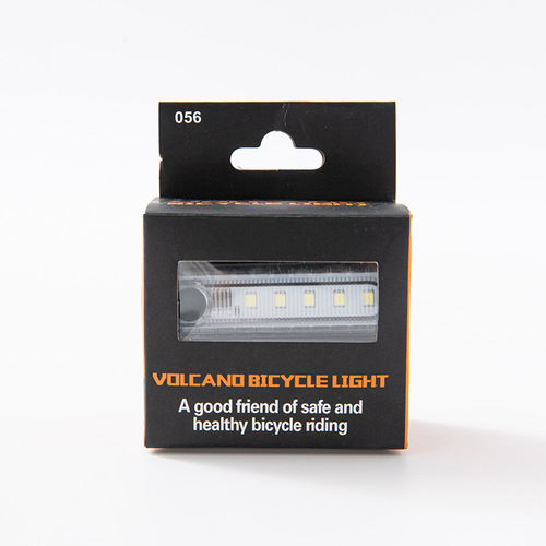056 Bicycle Taillight USB Charging Flashing Light Night Riding Light LED High Beam Warning Light Bicycle Accessory