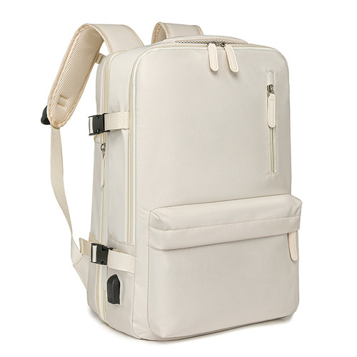 Durable Commuting Large Capacity Dual Shoulder Bag, Waterproof and Dry Separation Storage Mommy Travel Bag, Short Trip Business Computer Backpack