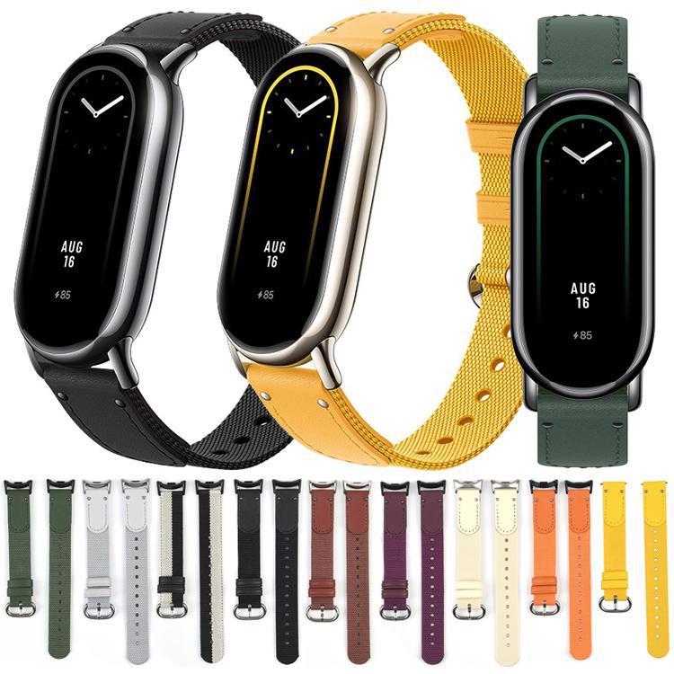 Correa de trenzado de nylon xDfind para pulseras Xiaomi 10 / 9 / 8