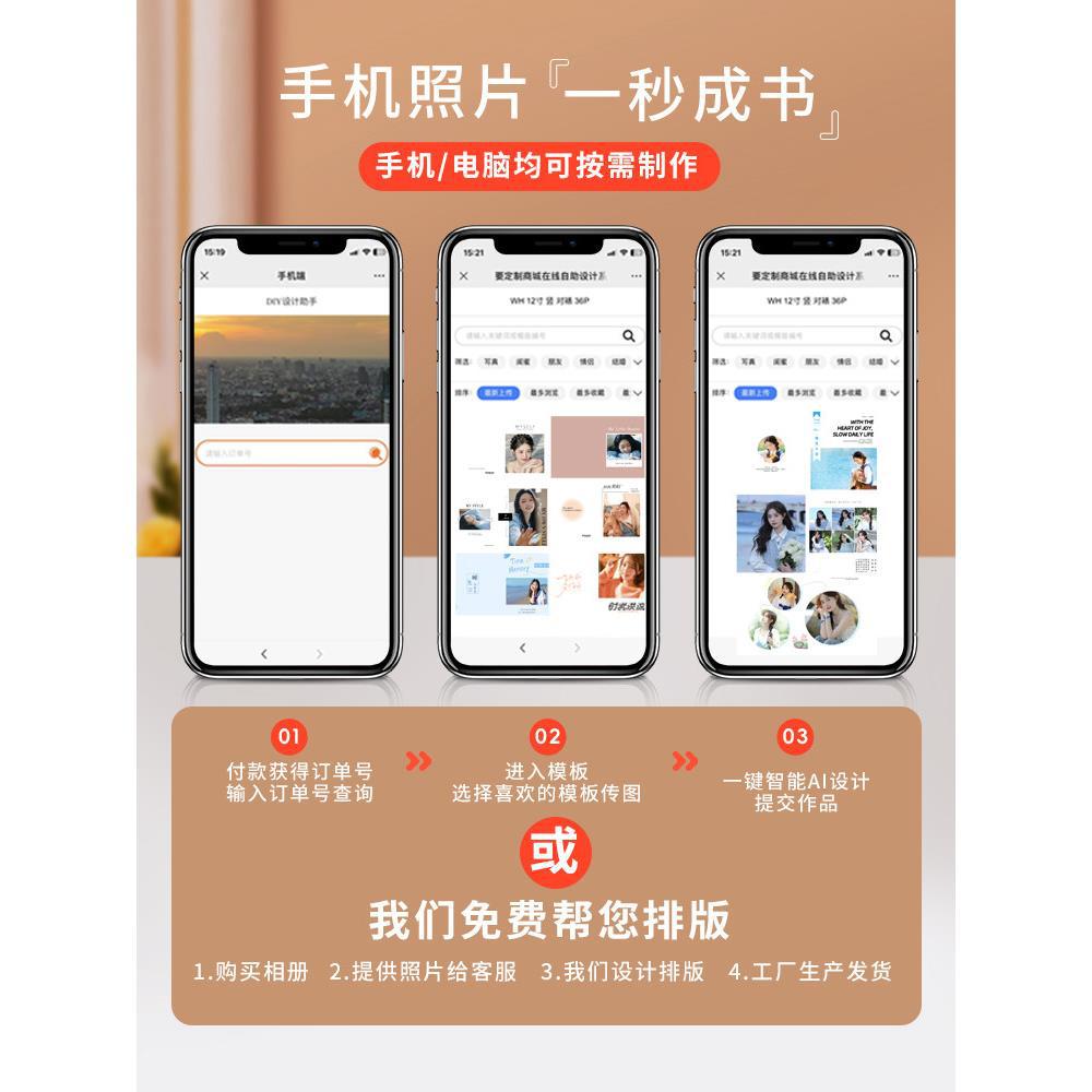 ✅杂志相册定 制作照片书打印成册diy相册本毕业纪念册宝宝旅行写