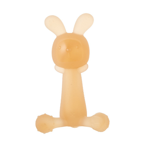 Dora Dobu bunny teether baby teething stick cartoon silicone teether baby bite gum to prevent eating hands