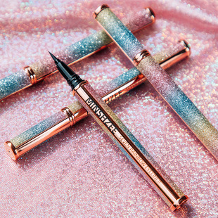 Minshzee Ming Xizhi Starry Sky Eyeliner Ultra-Fine Long-Lasting Not Easy to Smudge Liquid Eyeliner Pen for Beginners Cross-Border